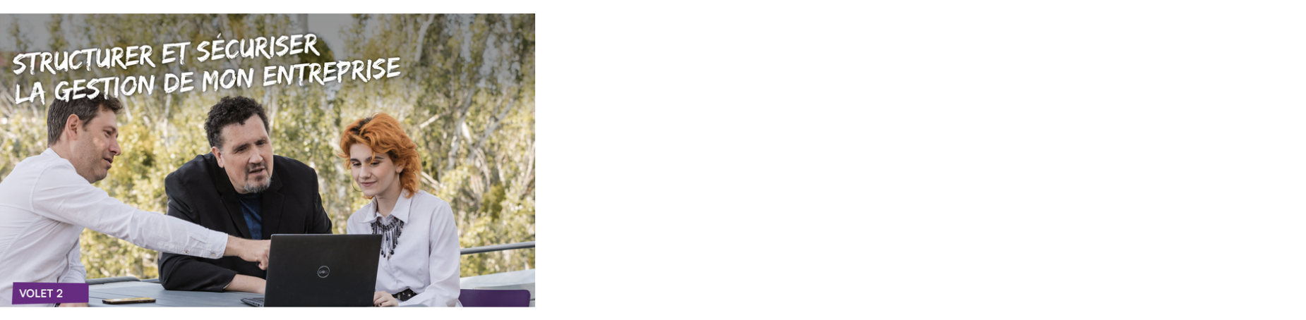 Structurer et sécuriser la gestion de mon entreprise
